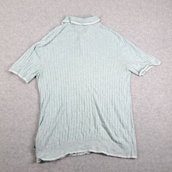 Ted Baker London Polo Shirt Womens Size 4 Viscose Linen Cotton - Picture 13 of 13